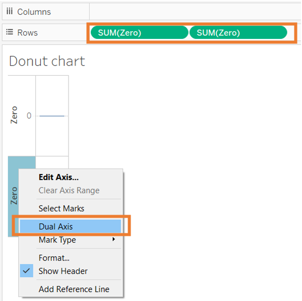 Creating a donut chart 1