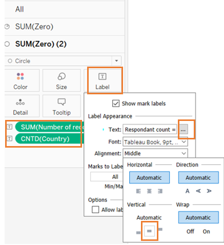 Creating a donut chart 5