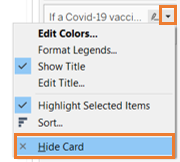 Remove color legend card