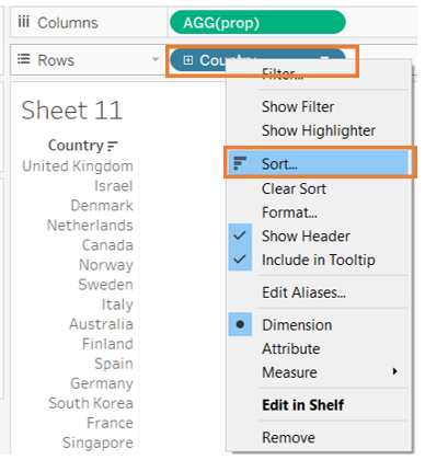 Sorting by field values 1