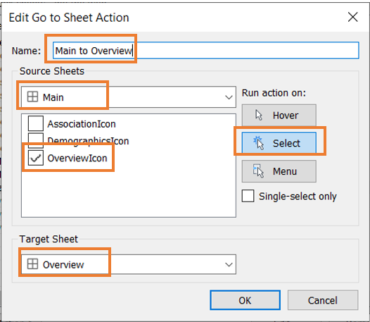 Add action for navigation 2